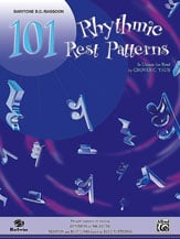 101 Rhythmic Rest Patterns Baritone BC/Bassoon band method book cover Thumbnail